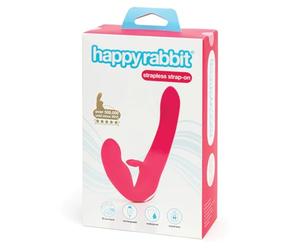 Love Honey Happy Rabbit Recharge Strapless Strap-On Vibrator