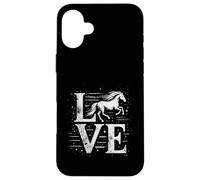 Love Horse Horseback Riding Horse Rider Race Lover Women Case for iPhone 16 Plus