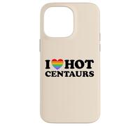 Love Hot Centaurs Funny Cute Queer Gay Pride Monster Man Fan Case for iPhone 14 Pro Max