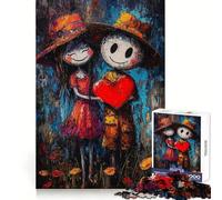 Love in Bloom Adult Jigsaw Puzzle1000 Pieces Decompress Game True Detail Playful Challenge Night Play (50x75cm)