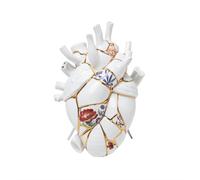 Love In Bloom Kintsugi Vase White/ Multicolored