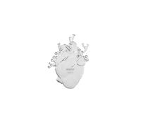 Seletti Love in a Bloom Glass Vase 16.7cm X 14.2 Cm
