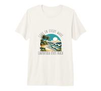 Love in Every Wave - Carpinteria State Beach Premium T-Shirt
