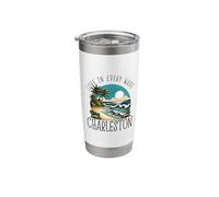 Love in Every Wave - Charleston Stainless Steel Insulated Tumbler