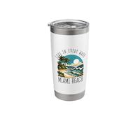Love in Every Wave - Miami Beach Stainless Steel Insulated Tumbler