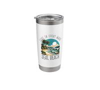 Love in Every Wave - Seal Beach Stainless Steel Insulated Tumbler