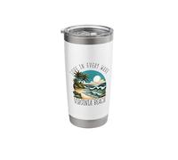 Love in Every Wave - Virginia Beach Stainless Steel Insulated Tumbler