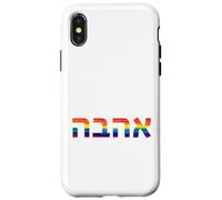 Love in Hebrew Ahava Israeli Hebrew's Pride Jewish Case for iPhone X/XS