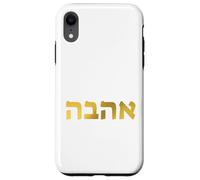Love in Hebrew Ahava Israeli Hebrew's Pride Jewish Case for iPhone XR