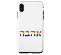 Love in Hebrew Ahava Israeli Hebrew's Pride Jewish Case for iPhone XS Max