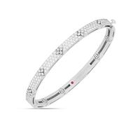 Love In Verona 18ct White Gold 1.52ct Diamond Bangle