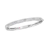 Love in Verona 18ct White Gold 1.61ct Diamond Bangle