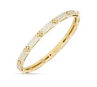 Love In Verona 18ct Yellow Gold 1.52ct Diamond Bangle
