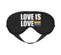 Love is 2 Love is Sleep Masks Adjustable Strap Soft Eye Mask for Women Men Travel Work Home