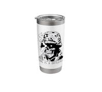 Love is a Battlefield Soldier Blackwork Stainless Steel Insulated Tumbler