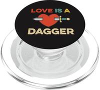 Love Is A Dagger Quote Meme PopSockets PopGrip for MagSafe