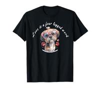 Love is a Four Legged Word Cute Shih Tzu Gift for Dog Lovers T-Shirt