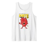 Love is A Terrible Thing to Hate (Funny Heart Graphic) Tank Top