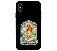 Love Is Divine Aphrodite Goddess Greek Mythology Case for iPhone X/XS