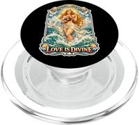 Love Is Divine Aphrodite Goddess Greek Mythology PopSockets PopGrip for MagSafe