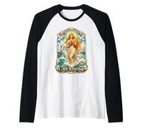 Love is Divine Aphrodite Goddess Greek Mythology Raglan Baseball Tee