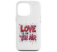 Love is in the Air Lettering Valentines Typography Case for iPhone 13 Pro