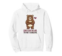 Love Is In The Air Try Not To Breathe Grumpy Bear Pullover Hoodie