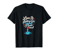 Love is Letting Go of The Flow Plumber Pun T-Shirt