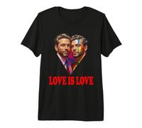 Love is Love, Amor ES Amor, Liebe ist Liebe LGBTQ+ Premium T-Shirt