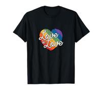 Love is Love Colorful Heart T-Shirt
