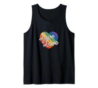 Love is Love Colorful Heart Tank Top