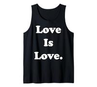 Love Is Love Equality Diversity Acceptance Tank Top