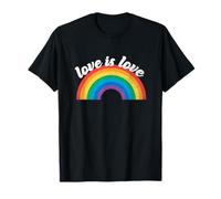 LOVE is LOVE Rainbow Queer Lesbian Gay CSD Party Wear LGBT T-Shirt