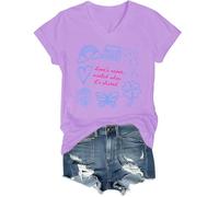 Love is Never Wasted When It's Shared Shirt, Positive Kindness Tee, Love is Never Wasted When It's Shared T-Shirt V-Neck Light Purple