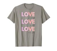 Love is patient, Love is kind, scripture T-Shirt