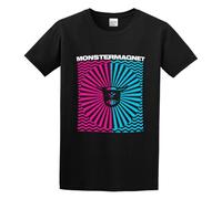 LOVE IS PERFECT Men's Monster Magnet T-Shirt Black L