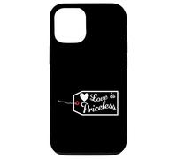 Love Is Priceless Valentines Day Engagement Honeymoon Case for iPhone 12/12 Pro