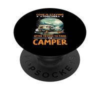 Love Is Staying Together After Parking the Camper PopSockets Adhesive PopGrip