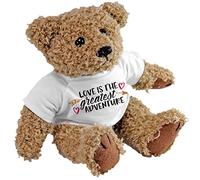 Love is The Greatest Adventure Teddy Bear, Love Gift Anniversary