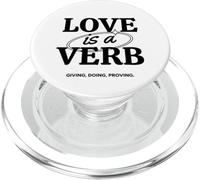 Love is the Greatest Commandment in Motion, Walk in Love PopSockets PopGrip for MagSafe