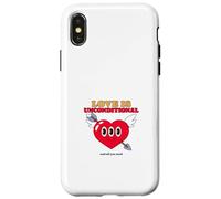 Love Is Unconditional And All You Need (Positive Statement) Case for iPhone X/XS