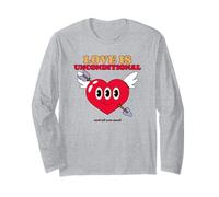 Love is Unconditional and All You Need (Positive Statement) Long Sleeve T-Shirt