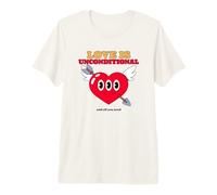 Love is Unconditional and All You Need (Positive Statement) Premium T-Shirt