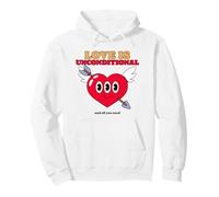 Love Is Unconditional And All You Need (Positive Statement) Pullover Hoodie
