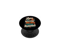 Love Is Watching My Son Play Basketball Parent PopSockets Adhesive PopGrip