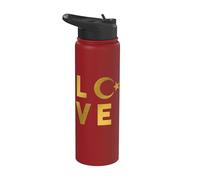 Love Islam Arab Islamic Arabic Ramadhan Stainless Steel Insulated Water Bottle