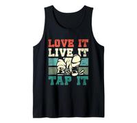 Love It Live It Tap It Dance Rhythm Dancer Tank Top