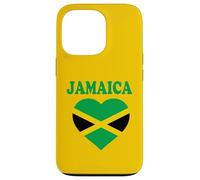 Love Jamaica Heart West Indian Day Parade Case for iPhone 13 Pro