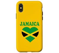 Love Jamaica Heart West Indian Day Parade Case for iPhone X/XS