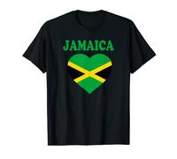 Love Jamaica Heart West Indian Day Parade T-Shirt